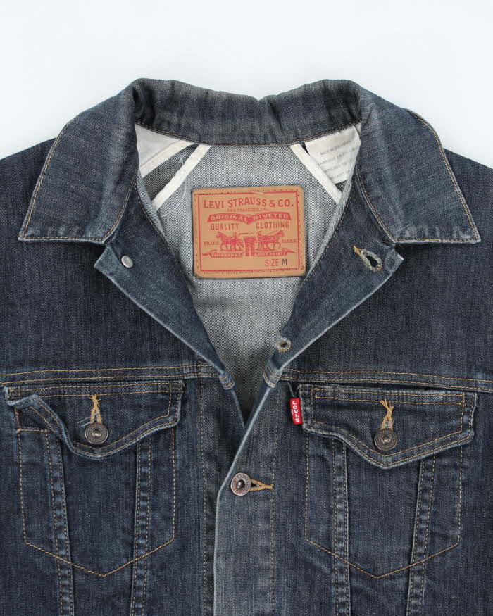 Vintage 2000's Levi's Dark Wash Denim Jacket - M