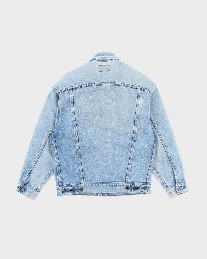 Vintage 2000's Levi's Faded Light Wash Denim Jacket - L