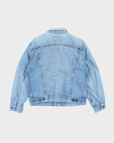 Vintage 90's Levi's Faded Medium Wash Denim Jacket - L