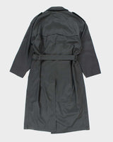 Vintage 80's Christian Dior Wool Blend lined Long Overcoat - XL