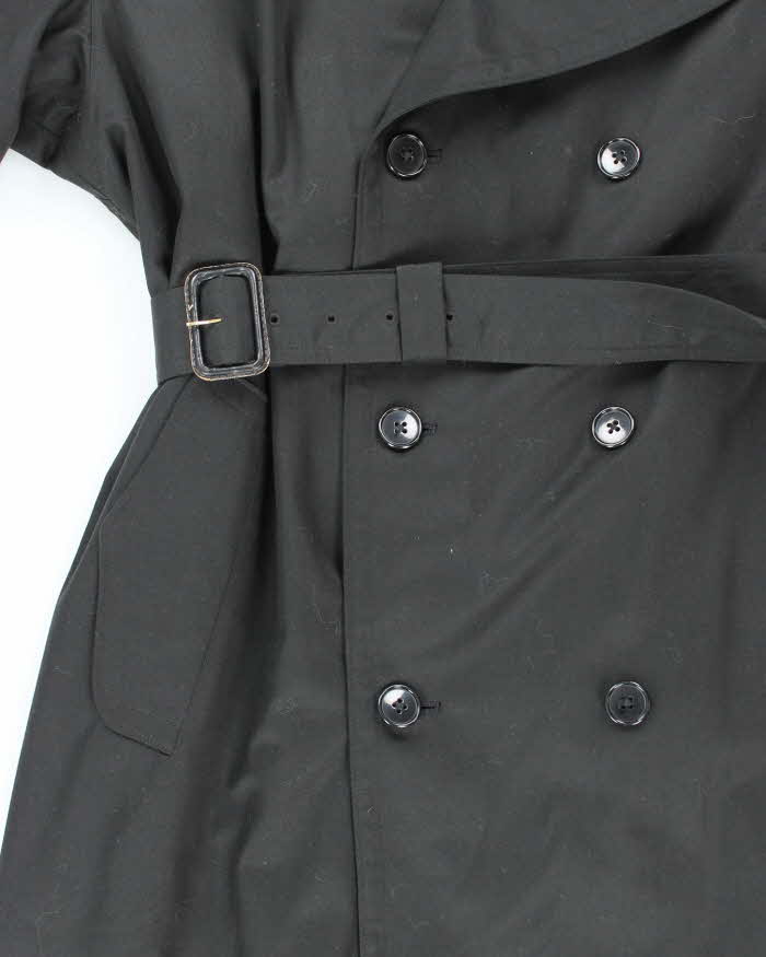 Vintage 80's Christian Dior Wool Blend lined Long Overcoat - XL
