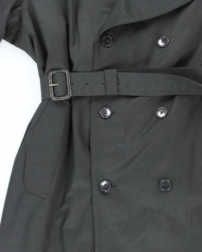 Vintage 80's Christian Dior Wool Blend lined Long Overcoat - XL