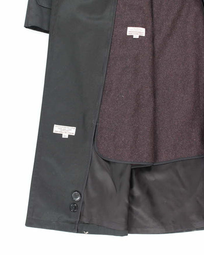 Vintage 80's Christian Dior Wool Blend lined Long Overcoat - XL