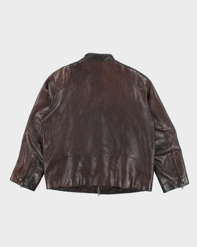Vintage Danier Brown Leather Jacket - XL