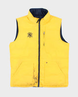 Vintage Y2K Tommy Hilfiger Reversible Puffer Gilet - M