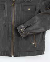 Vintage Mac.Mor Leather Jacket - L