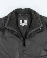 Vintage Y2K Pelle Cuir Heavyweight Lined Leather Jacket - L