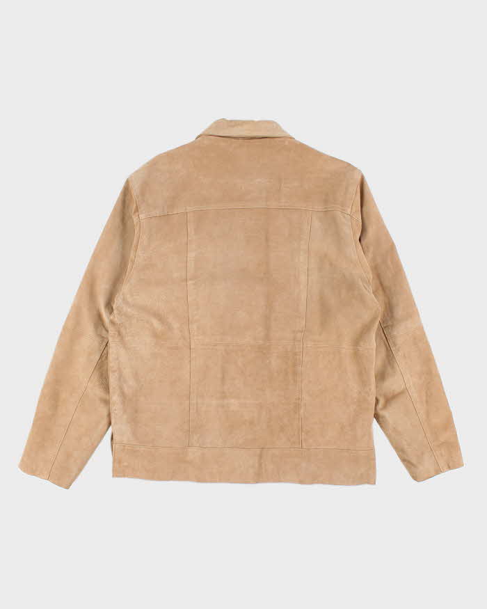 Vintage Wilsons Leather Brown Suede Leather Jacket - L