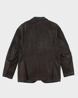 Vintage Y2K Danier Leather Blazer Jacket - L