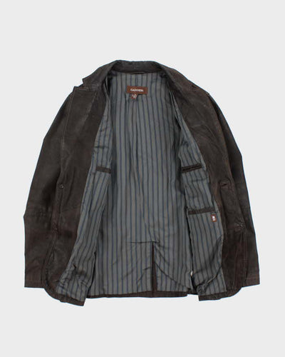 Vintage Y2K Danier Leather Blazer Jacket - L