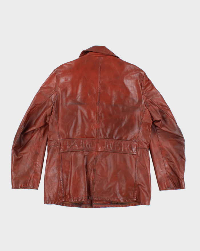 Vintage Sears Lined Leather Jacket - L