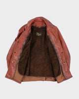 Vintage Sears Lined Leather Jacket - L