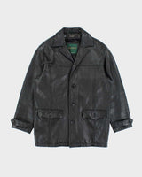 Vintage Danier Black Leather Jacket - L