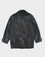 Vintage Danier Black Leather Jacket - L