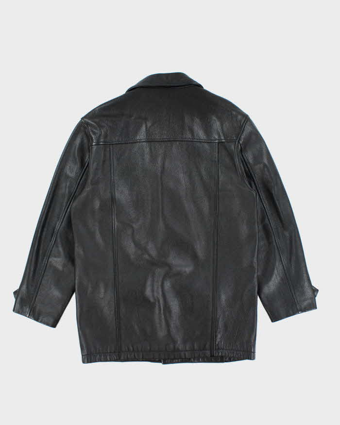 Vintage Danier Black Leather Jacket - L