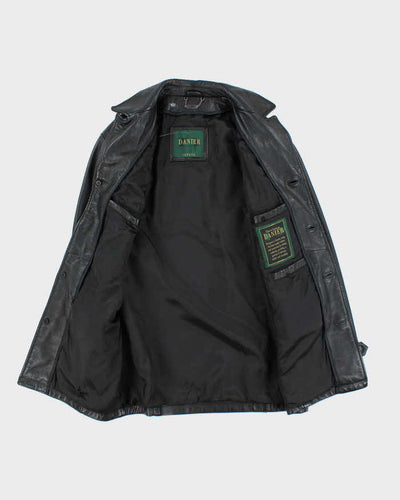 Vintage Danier Black Leather Jacket - L