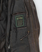 Vintage Danier Brown Leather Coat - XL
