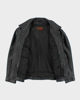 Vintage Danier Black Leather Jacket - XL