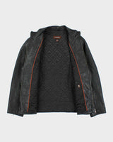 Vintage Danier Black Leather Jacket - XL
