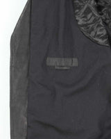 Vintage Alexander McQueen Brushed Leather Biker Zip Up Jacket - M