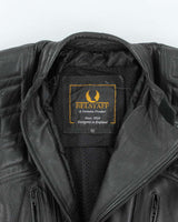Vintage 90's Belstaff Heavyweight Leather Motorcycle Jacket - L