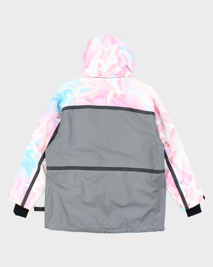 Vintage Vector Heavyweight Pullover Hooded Ski Jacket - XS