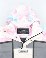 Vintage Vector Heavyweight Pullover Hooded Ski Jacket - XS