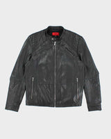 Vintage 2000's Hugo Boss Soft Leather Biker Jacket - L