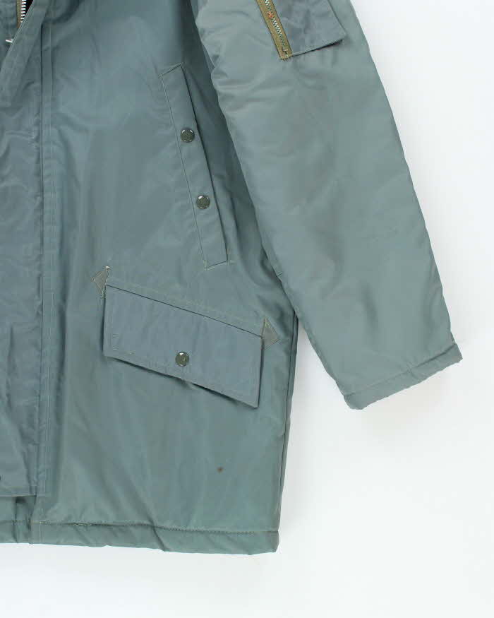 Vintage 90's Triton Insulated Hooded Military Style Parka Jacket - M