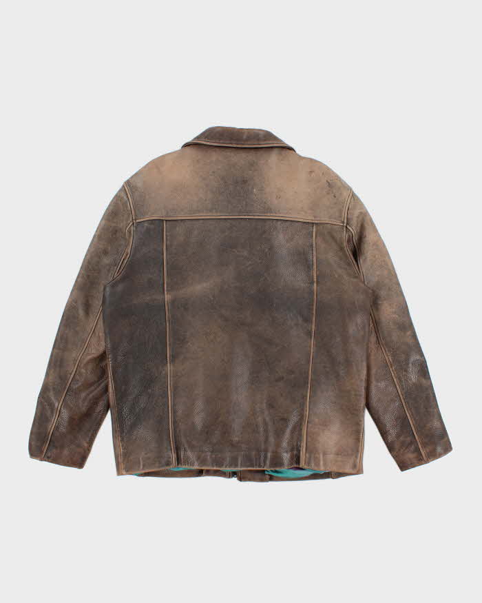 Vintage Danier Brown Leather Jacket - L