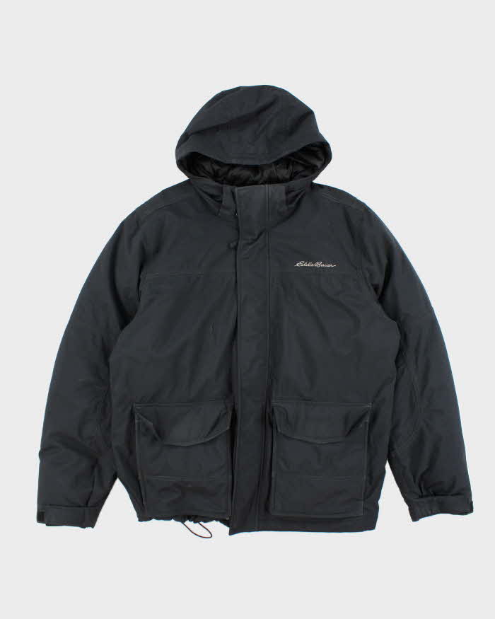 Vintage Eddie Bauer Heavyweight Insulated Hooded Jacket - L