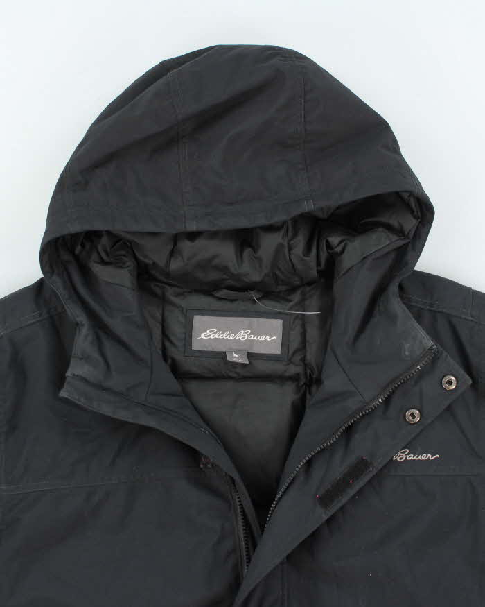 Vintage Eddie Bauer Heavyweight Insulated Hooded Jacket - L