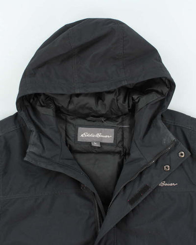Vintage Eddie Bauer Heavyweight Insulated Hooded Jacket - L