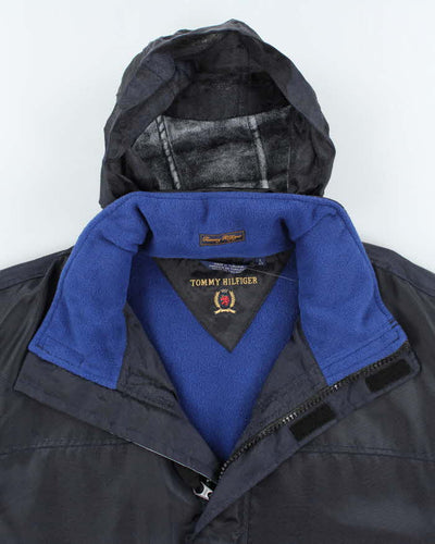 Vintage 90's Tommy Hilfiger Fleece Lined Parka Jacket - L