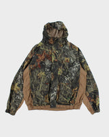 Vintage Mad Dog Gear Real Tree Camouflage Hooded Anorak - L