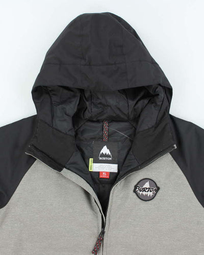 Vintage Y2K Burton Snowboards Hooded Insulated Jacket - XL