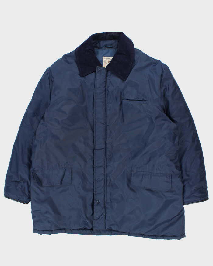 Vintage 70's Evin Insulated Heavyweight Collared Parka Jacket - XL