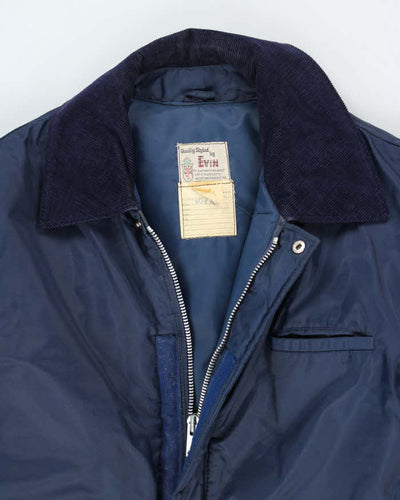 Vintage 70's Evin Insulated Heavyweight Collared Parka Jacket - XL