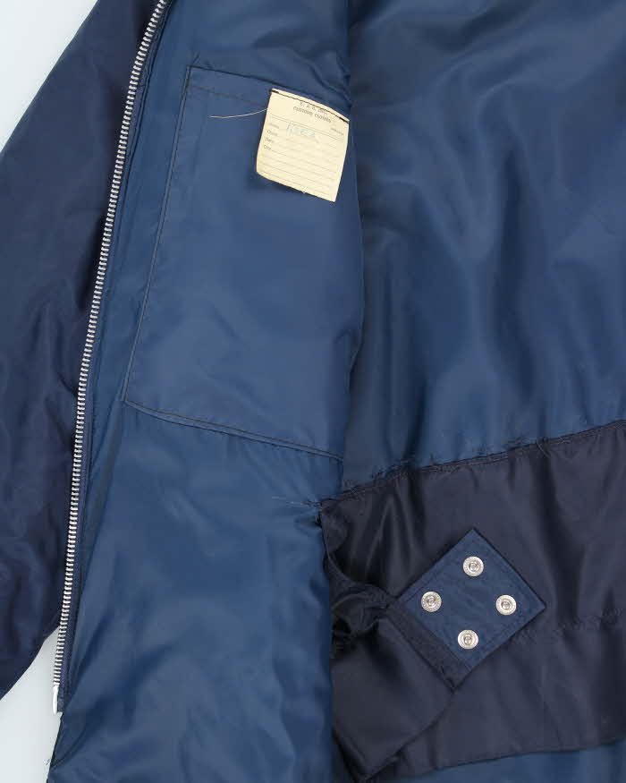 Vintage 70's Evin Insulated Heavyweight Collared Parka Jacket - XL