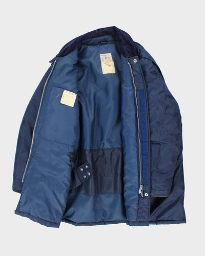 Vintage 70's Evin Insulated Heavyweight Collared Parka Jacket - XL