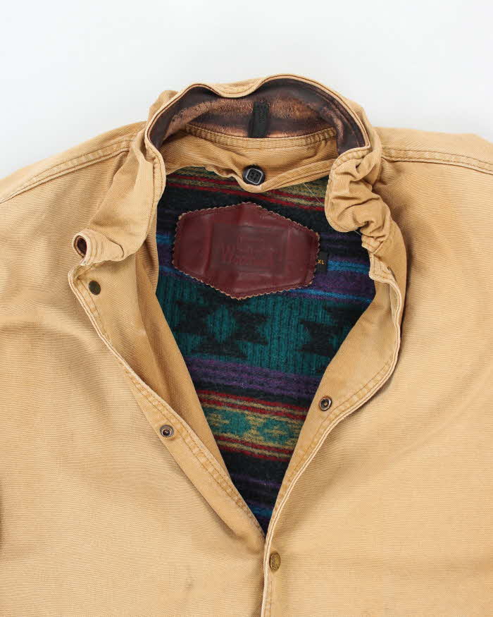 Vintage 80's Woolrich Heavyweight Lined Workwear Jacket - XL