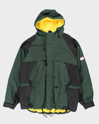 Vintage 90's Tommy Hilfiger Oversized Hooded Jacket - XL