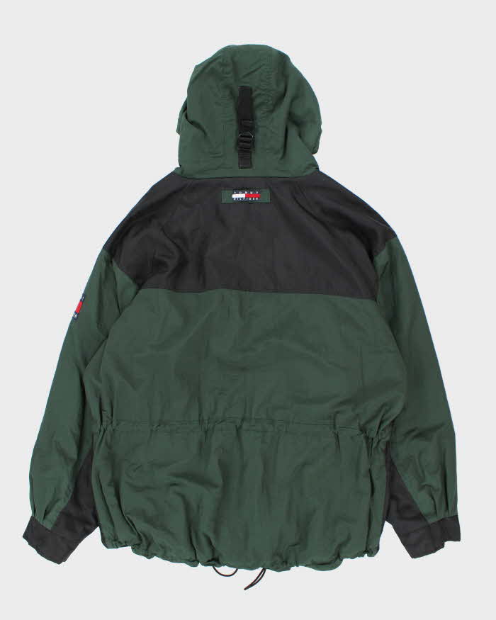 Vintage 90's Tommy Hilfiger Oversized Hooded Jacket - XL