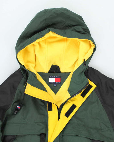 Vintage 90's Tommy Hilfiger Oversized Hooded Jacket - XL