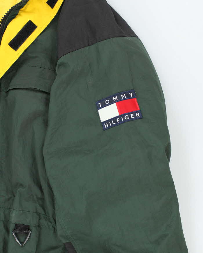 Vintage 90's Tommy Hilfiger Oversized Hooded Jacket - XL