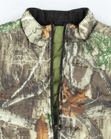 Vintage Y2K Real Tree Camouflage Puffer Jacket - L