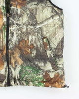 Vintage Y2K Real Tree Camouflage Puffer Jacket - L