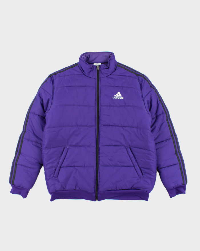 Vintage 2000's Adidas Three Striped Insulated Puffer Jacket - L