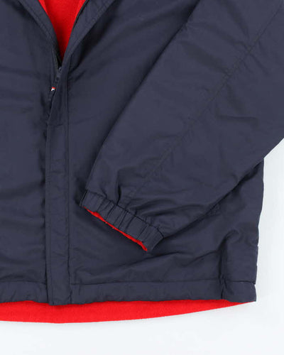 Vintage 90's FILA Thermal Insulated Reversible Windbreaker Jacket - L
