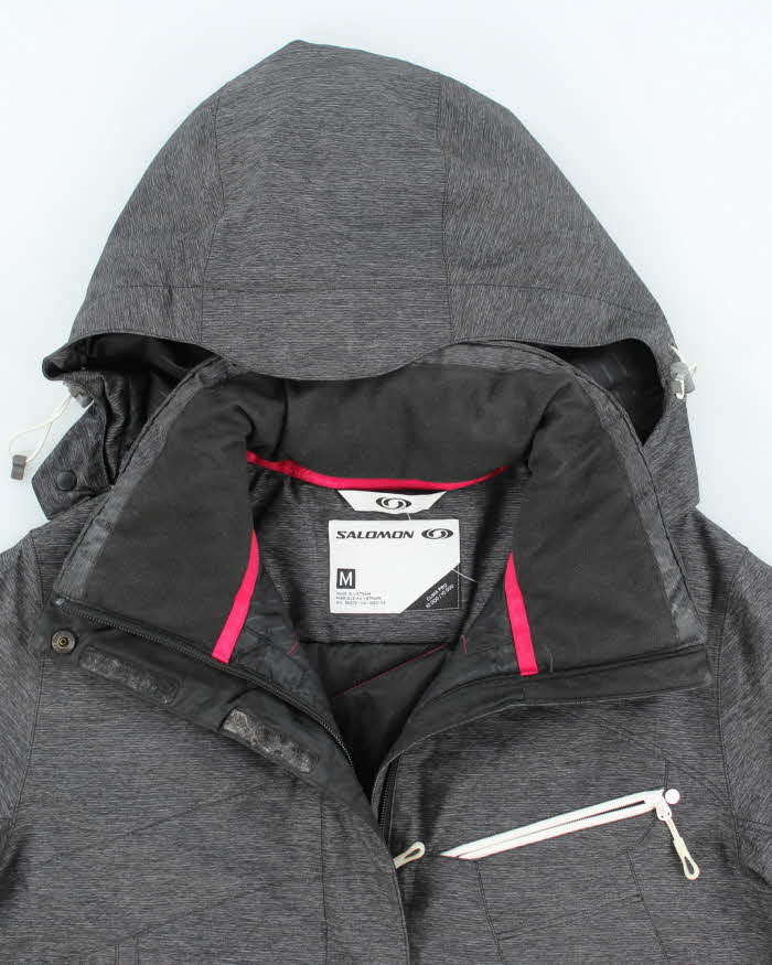 Vintage Women's Y2K Salomon Multi Pocket Ski Jacket - M